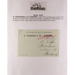 ITALY ITALIAN ROYAL NAVY POSTAL HISTORY COLLECTION 1899 - 1947 Superb exhibition collection of