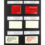 AUSTRALIA 1979 - 1995 BOOKLETS COLLECTION. An impressive collection of complete booklets in a