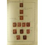 GREAT BRITAIN 1841 - 1979 COLLECTION IN "MOVALEAF" ALBUM of chiefly used stamps each identified by