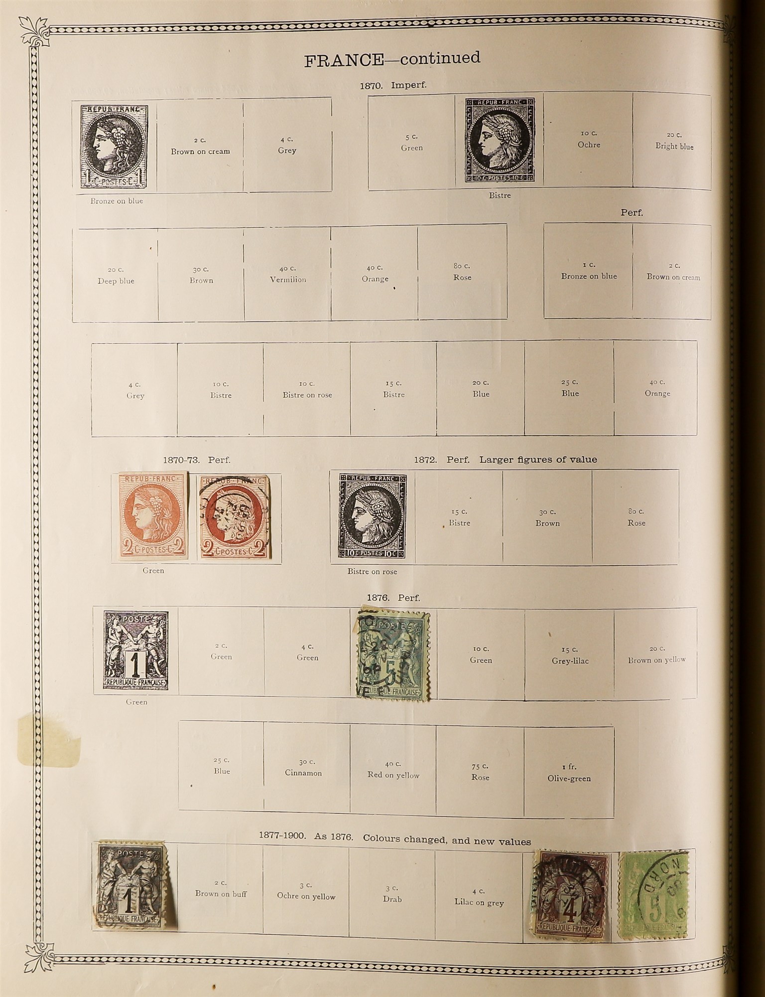 COLLECTIONS & ACCUMULATIONS SG "IDEAL" ALBUMS FOR COMMONWEALTH & FOREIGN. Pair of matching gold-leaf - Image 6 of 16