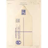 SOUTH AFRICA REGISTERED POSTAL STATIONERY ENVELOPES circa 1934 - 1961 collection of all different