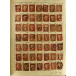 GREAT BRITAIN 1841 - 1970 COLLECTION IN "MOVALEAF" ALBUM of chiefly used stamps each identified by