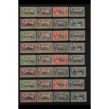 FALKLAND IS. DEPS. 1944 - 1980 MINT COLLECTION on Hagner pages, includes the 1944-45 overprinted