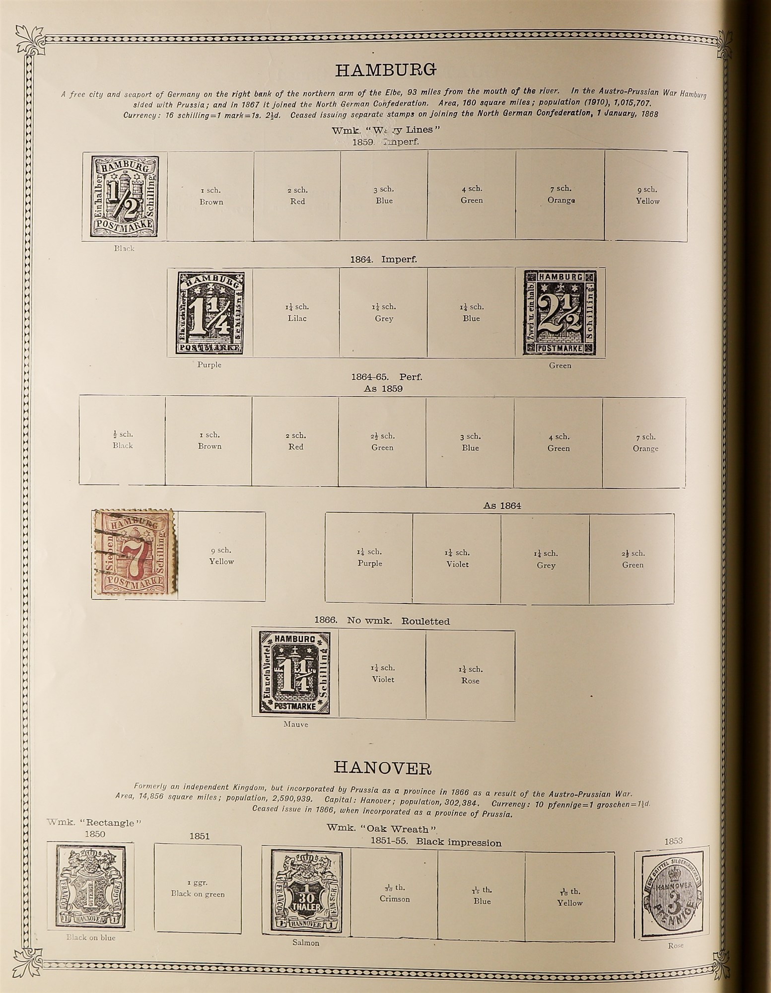 COLLECTIONS & ACCUMULATIONS SG "IDEAL" ALBUMS FOR COMMONWEALTH & FOREIGN. Pair of matching gold-leaf - Image 7 of 16