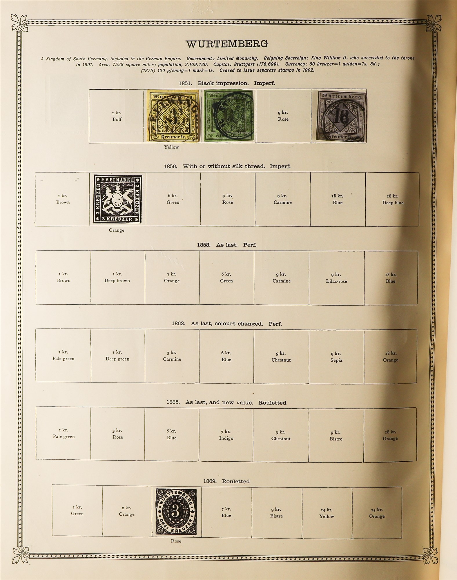 COLLECTIONS & ACCUMULATIONS SG "IDEAL" ALBUMS FOR COMMONWEALTH & FOREIGN. Pair of matching gold-leaf - Image 16 of 16