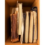 COLLECTIONS & ACCUMULATIONS BOX WITH INTERESTING CONTENTS. A collectors balance accumulation in