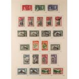 CEYLON 1937-1954 USED COLLECTION largely complete incl. 1938-49 definitives set with all perf and