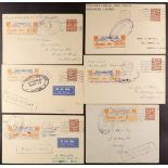 GREAT BRITAIN AIR MAIL COVERS - INTERNAL FLIGHTS: WEST COUNTRY AIR SERVICES 1933 (26 Nov) first