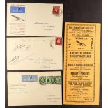 GREAT BRITAIN ORKNEY ISLANDS & SHETLAND ISLANDS AIR MAIL COVERS with Orkney 1934 Kirkwall -