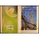FINLAND ALAND YEAR BOOKS. Three year books 1996-1997, 1998-1999, and 2000-2001. Complete with stamps