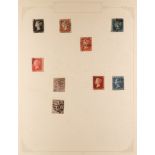 GREAT BRITAIN 1840-1961 an old time mainly used collection on pages, incl. 1840 1d black (part