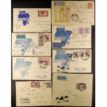 SUDAN 1931-33 AIRMAIL COVERS incl. 1931 (March) printed Imperial envelopes Khartoum to London