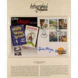 GREAT BRITAIN 1997-98 AUTOGRAPHED COVERS - COMEDIANS 1997 Enid Blyton FDC with illustration of and