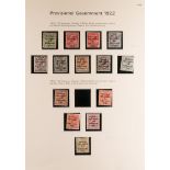 IRELAND 1922-79 mint collection (much of the post 1940 is never hinged) in a printed album, with a
