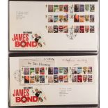 GB.FIRST DAY COVERS 2008 - 2009 COMPLETE COMMEMORATIVES + EXTRAS. A complete run of illustrated