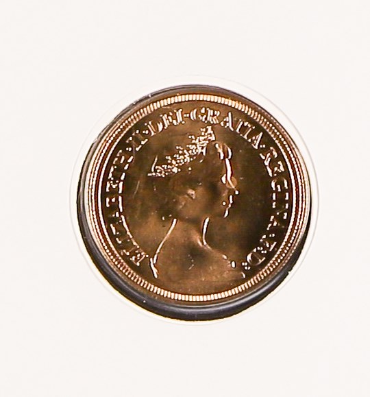 GOLD SOVEREIGN 1981 encapsulated on Princess Diana souvenir cover. - Image 3 of 3