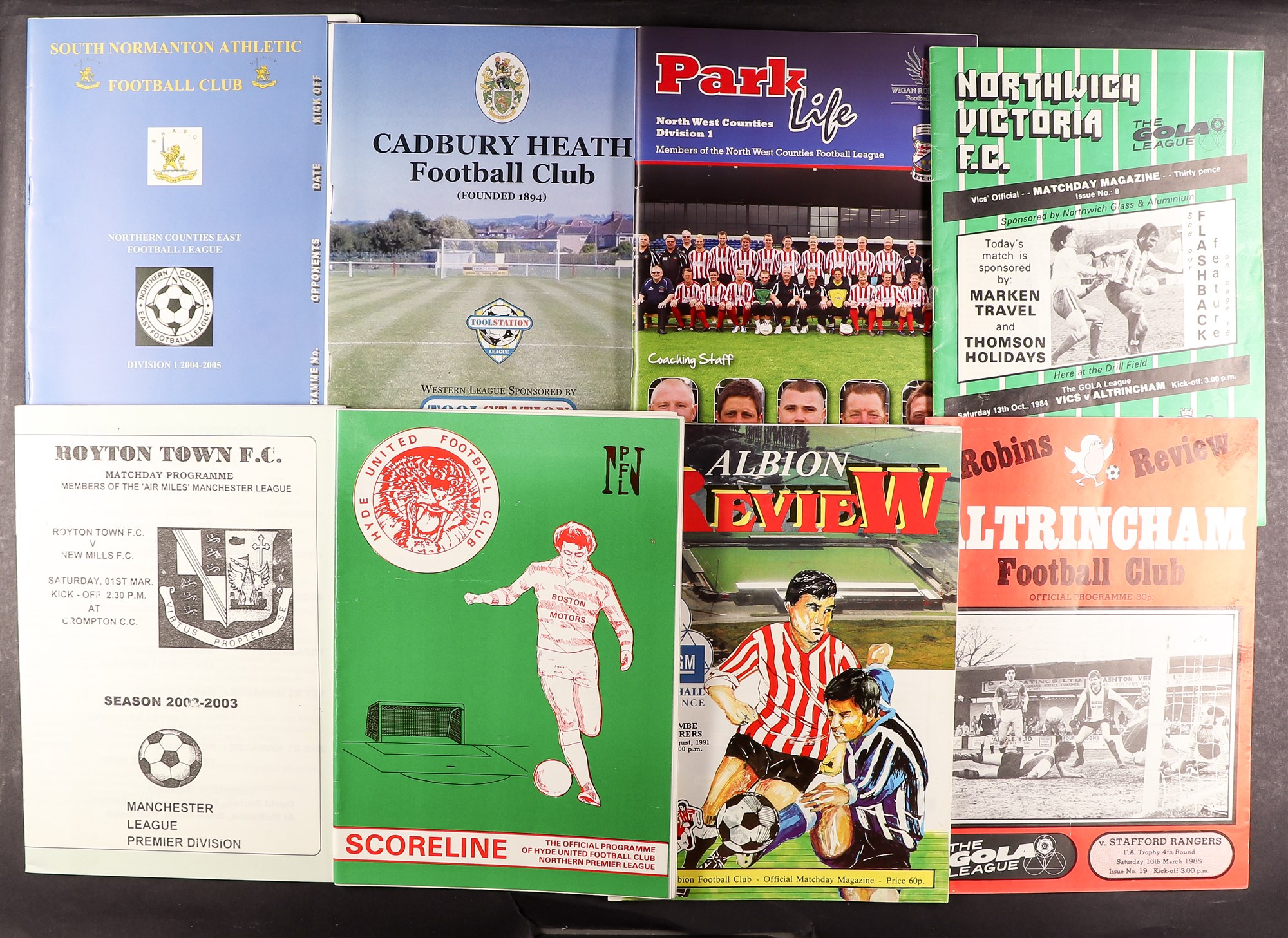 FOOTBALL PROGRAMMES - NON LEAGUE. Over 300 programmes feauring non league matches from the 1970s  ( - Image 2 of 4