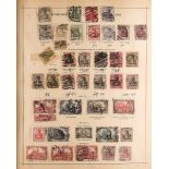 COLLECTIONS & ACCUMULATIONS WORLD IN A 1913 SCHAUBEK PERMANENT PRINTED ALBUM from 19th century and