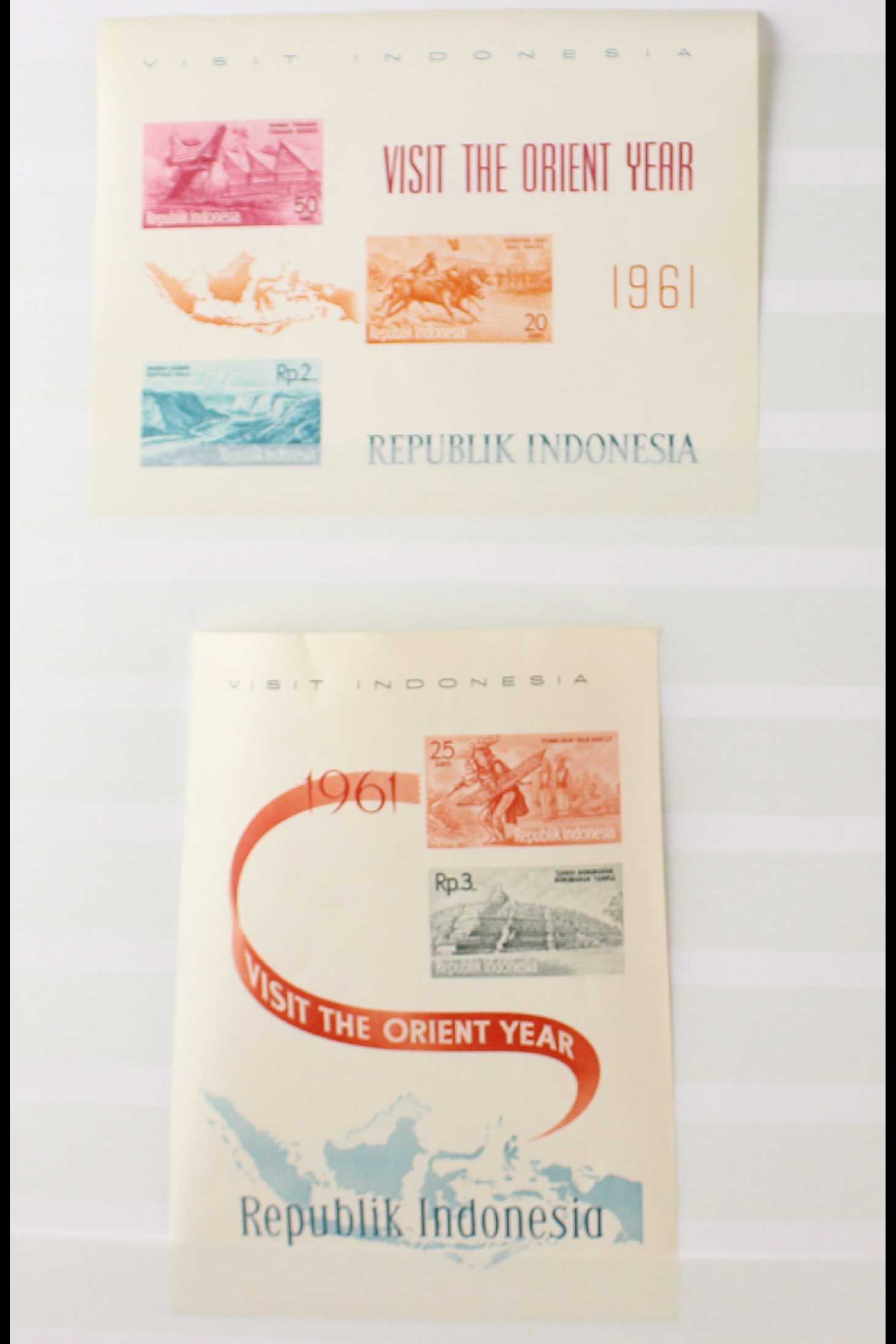 INDONESIA 1961-1981 MINIATURE SHEETS incl. 1971 Visit ASEAN Lands, 1971 444th Anniv of Djakarta,