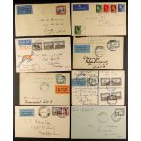 SOUTH WEST AFRICA 1931-38 AIRMAIL FLIGHT COVERS with 1931 (Aug) Windhoek to Grootfontein,