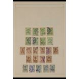 DENMARK LOCAL POST STAMPS - VIBORG 1886-88 mint and used with values to 10ore used, 1886 5 ore