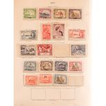 COLLECTIONS & ACCUMULATIONS COMMONWEALTH KGVI MINT COLLECTION IN A CROWN ALBUM (1956 edition) with