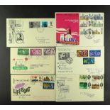 GB.FIRST DAY COVERS 1937-97 a collection of largely better "put asides", incl. many Official issues,