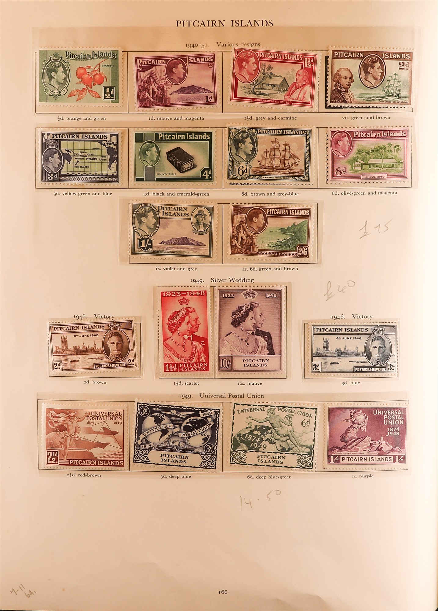 COLLECTIONS & ACCUMULATIONS COMMONWEALTH KGVI MINT COLLECTION IN A CROWN ALBUM (1956 edition) with - Image 16 of 21
