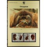 COLLECTIONS & ACCUMULATIONS WORLD WILDLIFE FUND COLLECTION in three dedicated albums with slipcases.