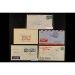 CANADA 1925-58 AIRMAIL COVERS incl. 1924 Laurentide Special Air Delivery imperf x roulette stamp