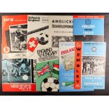 FOOTBALL PROGRAMMES - 'BIG MATCH' AND MINOR CUPS. Approximately 133 programmes which include