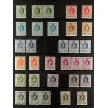 SWAZILAND 1937-1949 FINE MINT COLLECTION with 1938-54 set incl. perforation types and listed