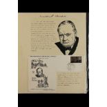 TOPICALS WINSTON CHURCHILL 1965-74 collection incl. 1965 sets on illustrated unaddressed FDC's incl.