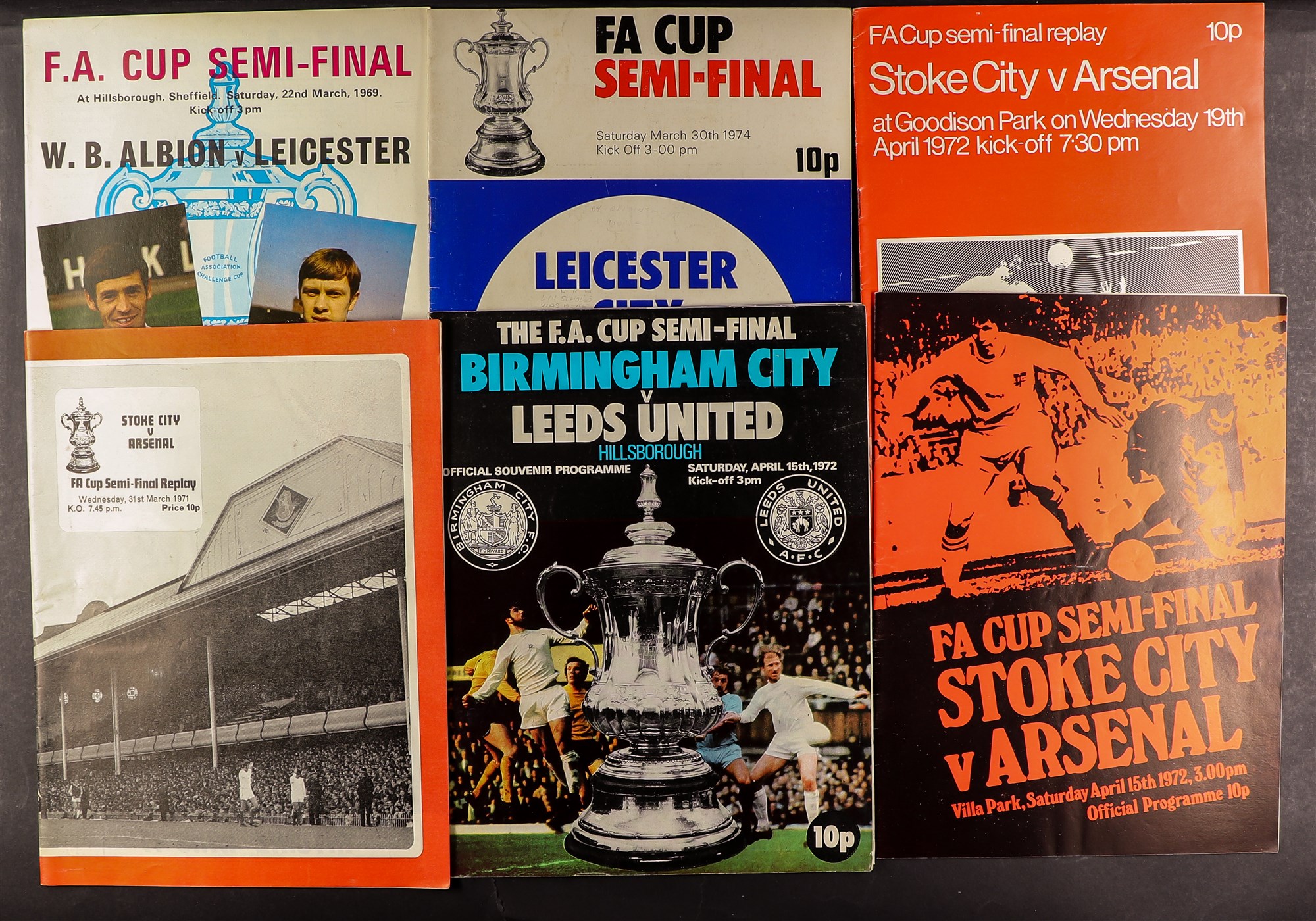 FOOTBALL PROGRAMMES - FINALS AND SEMI-FINALS. Approximately 164 FA Cup and League Cup programmes - Image 5 of 6