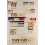 ISRAEL 1949-2015 NEVER HINGED MINT in three Safe albums to 1994, incl. better Tabs note 1949