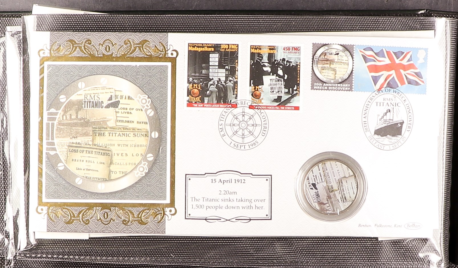 COLLECTIONS & ACCUMULATIONS TITANIC collection of largely Benham commemorative covers 1998-2014, - Image 3 of 6