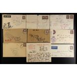 PAPUA NEW GUINEA WORLD WAR II AUSTRALIAN ARMY covers to Australia bearing Australia KGVI stamps,