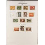 GUATEMALA 1871-1990 largely used collection in an album, Airs etc. (+/- 750 stamps)