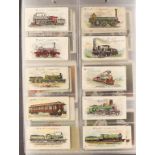 CIGARETTE CARDS a vast and intact original collection displayed in 28 modern plastic page slot in