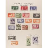 CAYMAN IS. 1937-50 MINT KGVI COLLECTION incl. all Omnibus sets, 1938-48 pictorial range with most