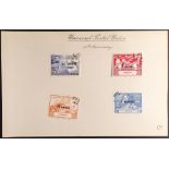 COLLECTIONS & ACCUMULATIONS 1949 UNIVERSAL POSTAL UNION printed album for Commonwealth sets, all