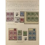 COLLECTIONS & ACCUMULATIONS COMMONWEALTH KGVI VARIETIES COLLECTION written up on pages, often as