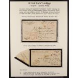 CANADA TRANSATLANTIC MAIL 1857-64 three envelopes (one with letter), all to GB, one bearing 12½c