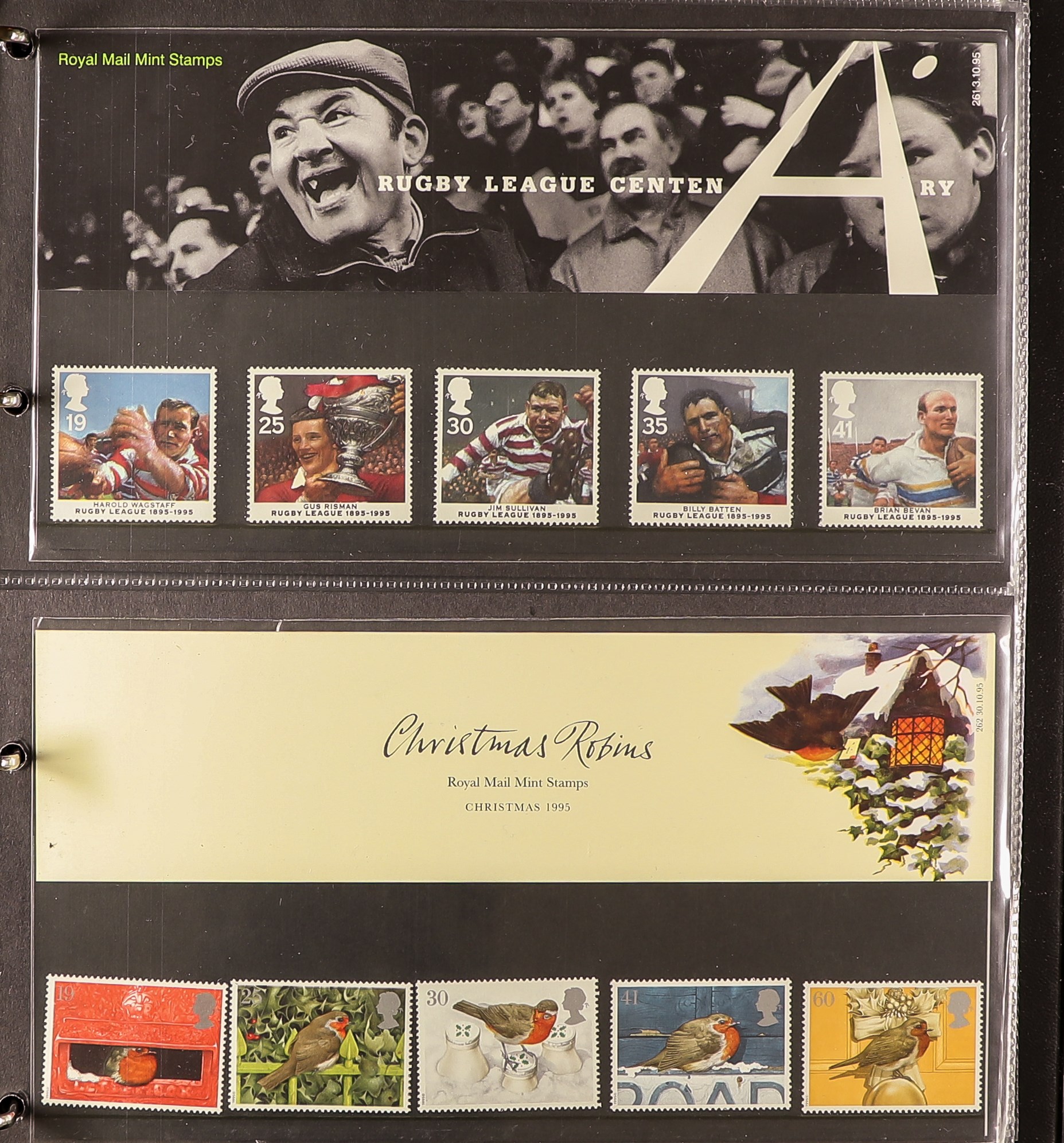 GB.ELIZABETH II PRESENTATION PACKS 1980-2000 From Birds (PP97) to Life and Earth (PP275). Face value - Image 4 of 8