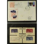 GREAT BRITAIN 1840-1950's collection in two albums, incl. 1840 1d blacks (3, one on entire,