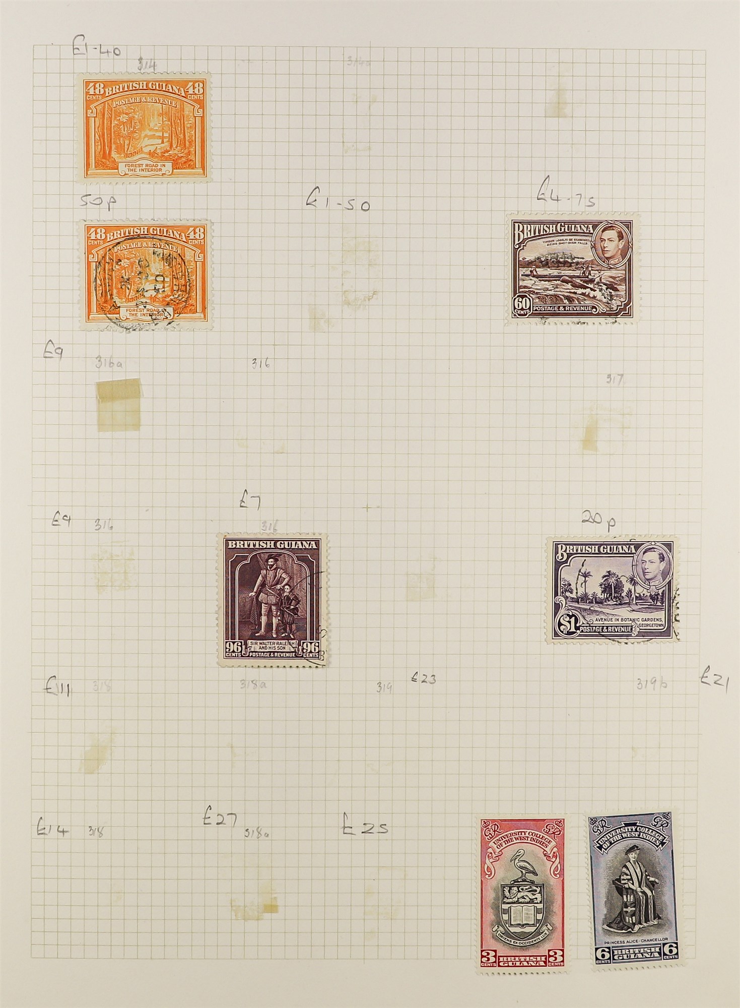 COLLECTIONS & ACCUMULATIONS KING GEORGE VI COLLECTION S.T.C. +/- £5000 of mint and used in an album. - Image 5 of 11