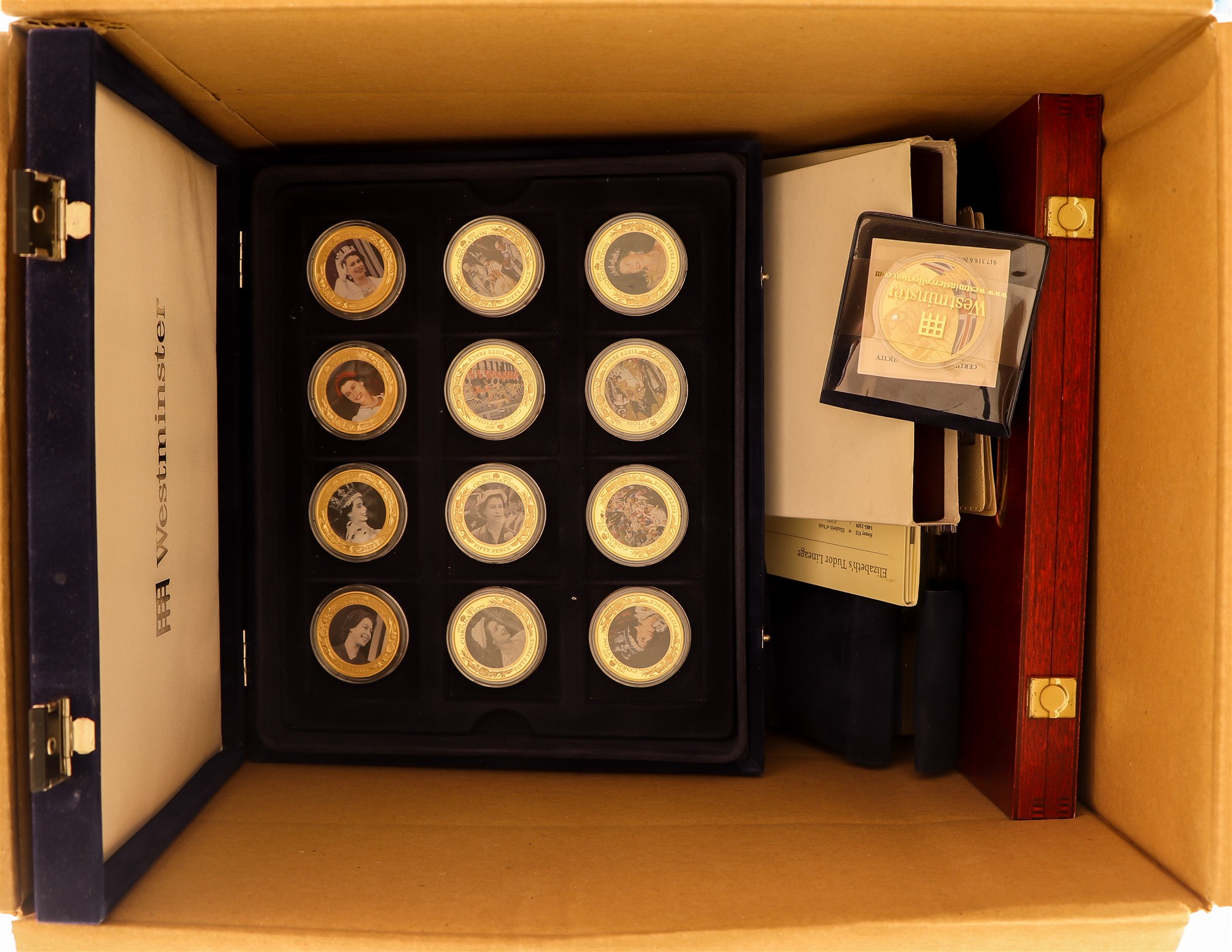 NUMISMATIC ACCUMULATION 1970-2019. A chiefly 20th Century hoard in presentation boxes, capsules, - Image 2 of 11
