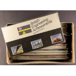 GB.ELIZABETH II PRESENTATION PACKS mainly 1980's, Face £120+ (Qty)