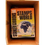 STAMPS OF THE WORLD 2009 complete set of SG catalogues, light use. Retail £224 (5 volumes)