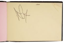 Autograph Album.-